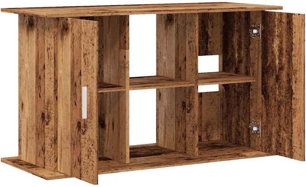 Aquarium Stand Fish Tank Cabinet 3-Tier Storage 121x41x58 cm Durable