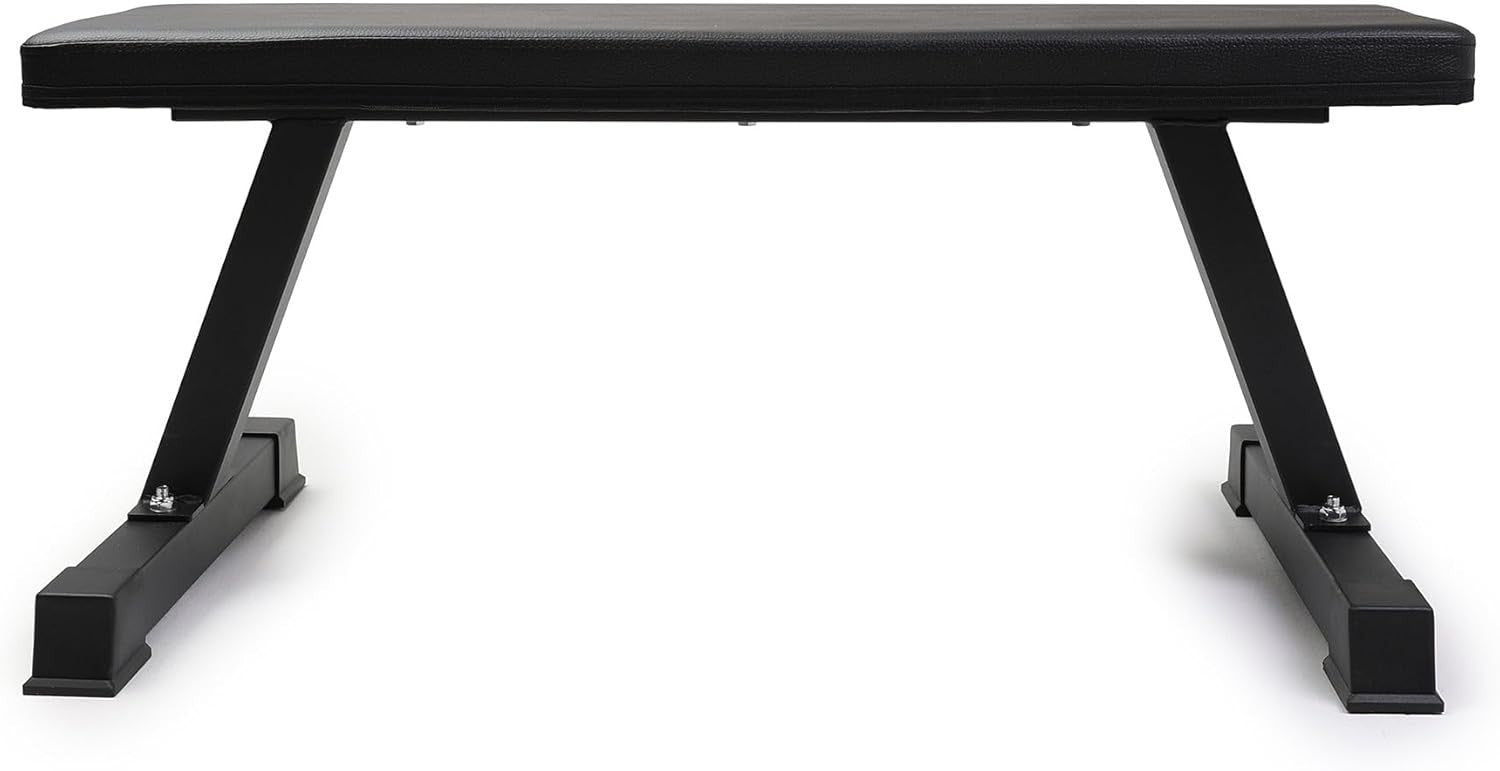 Heavy Duty Flat Weight Bench 300kg Strength Training Home Gym