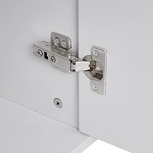 White Lockable Lateral Filing Cabinet 2 Door Office Storage Unit