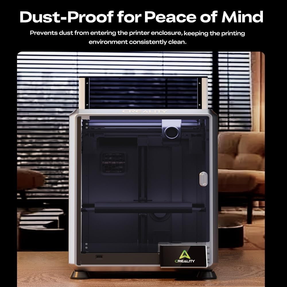 3D Printer Enclosure Transparent Tent Noise Reduction Dustproof Cover