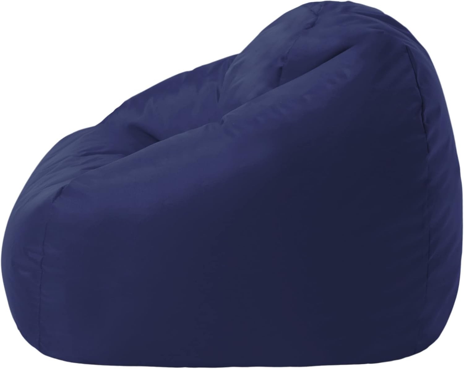 Kids Bean Bag Chair Navy Blue Indoor Outdoor Water-Resistant Seat