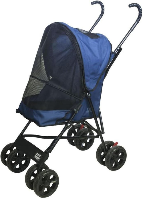 Pet Stroller for Dogs & Cats up to 15kg Foldable Lightweight Travel Pushchair