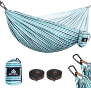 Ultra-Light Travel Camping Hammock - 300kg Load, Quick-Dry, Portable w/ Carabine
