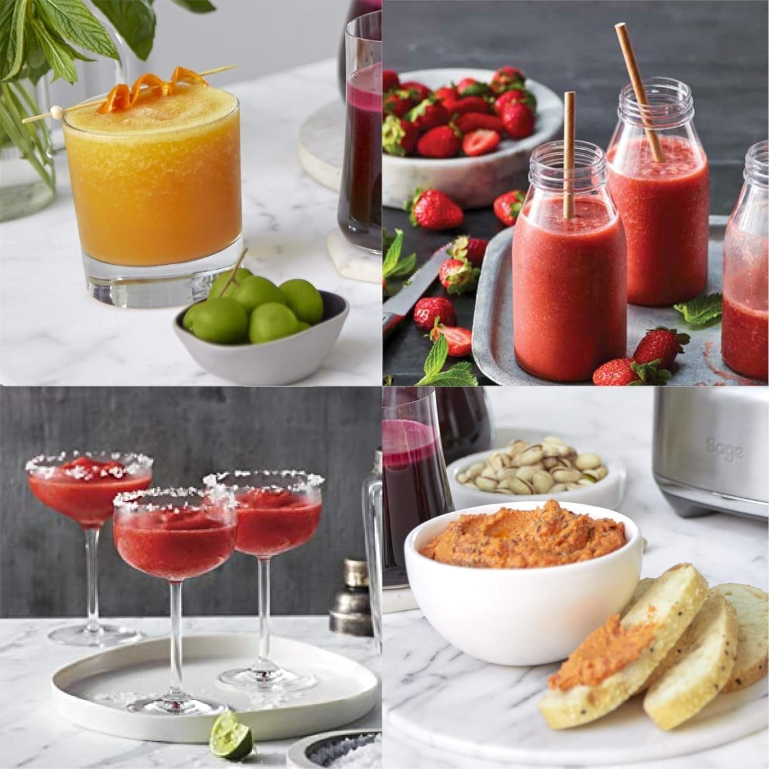 Blender Juicer Combo 88mm Chute Cold Spin 1.5L Jug Space Saving