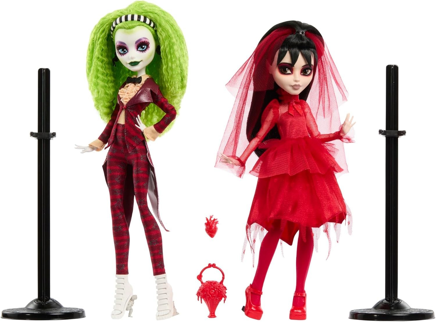 Collector Horror Doll 2 Pack Wedding Outfit Display Box Accessories