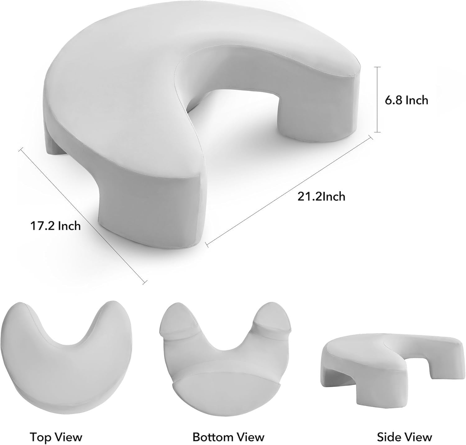 Side Sleeper Memory Foam Pillow with Arm Hole Neck Shoulder Support