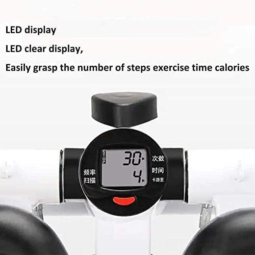 Under Desk Elliptical Stepper Quiet Hydraulic Pedal Exerciser Home Office