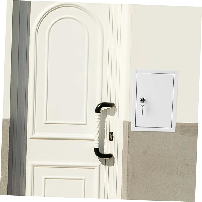 Lockable Wall Mounted Mailbox for Porch – Secure Milk Bottle & Package Storage