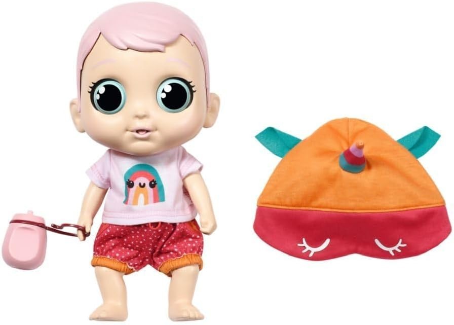 Interactive Baby Doll 25+ Sounds Moving Eyes Outfit Accessories Set