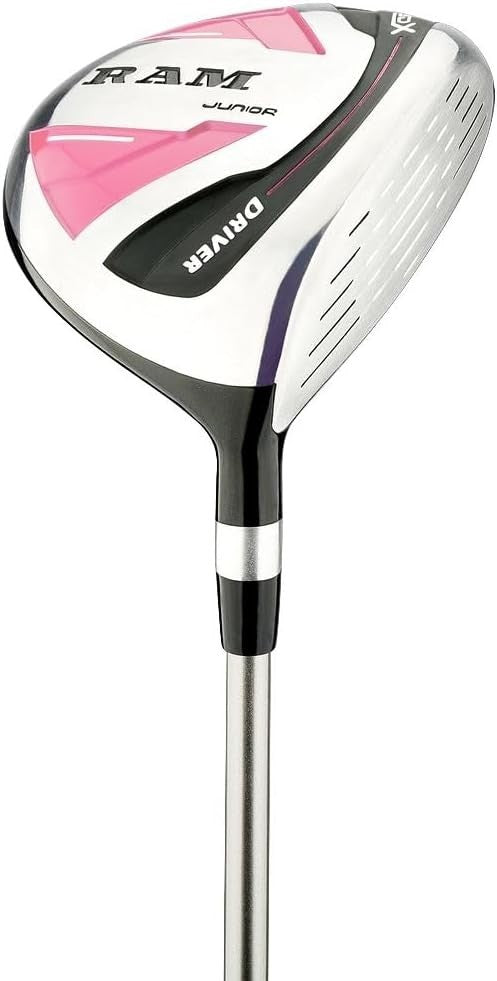 Girls Junior Golf Club Set Ages 6–8 Right Hand Graphite Stand Bag Pink