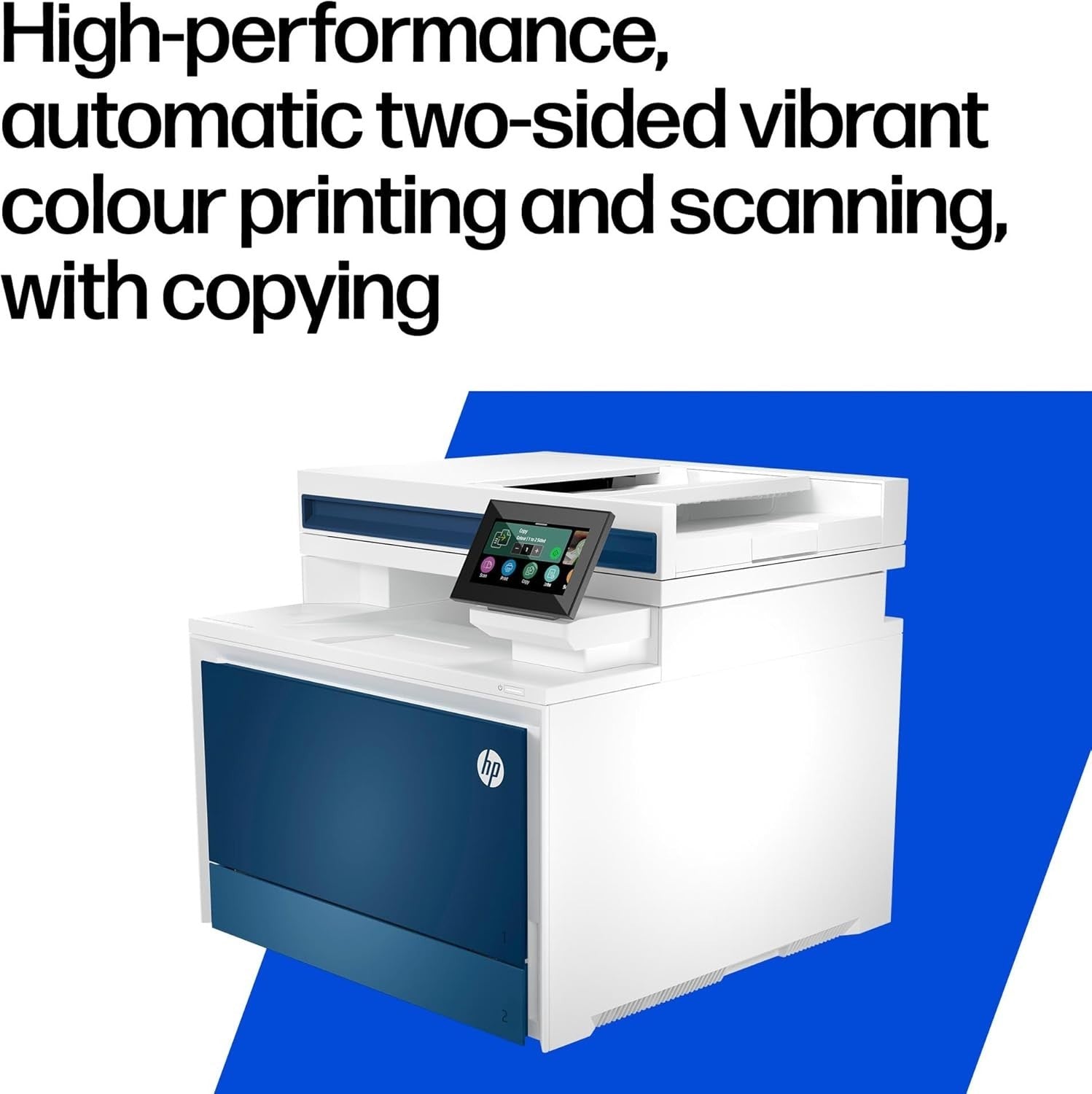 Blue White Colour Laser Printer | MFP | Duplex | Wireless Office Use