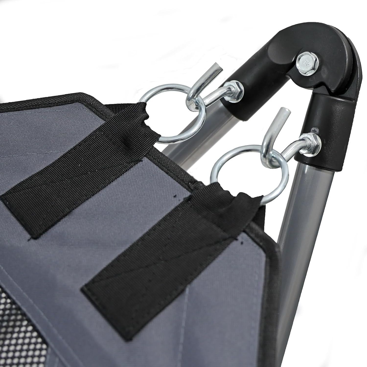 Hammock with Metal Stand Portable Folding Bed Garden Camping Outdoor
