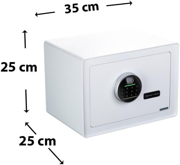 Biometric Fingerprint Safe Digital Lock Security Cash Jewellery Box