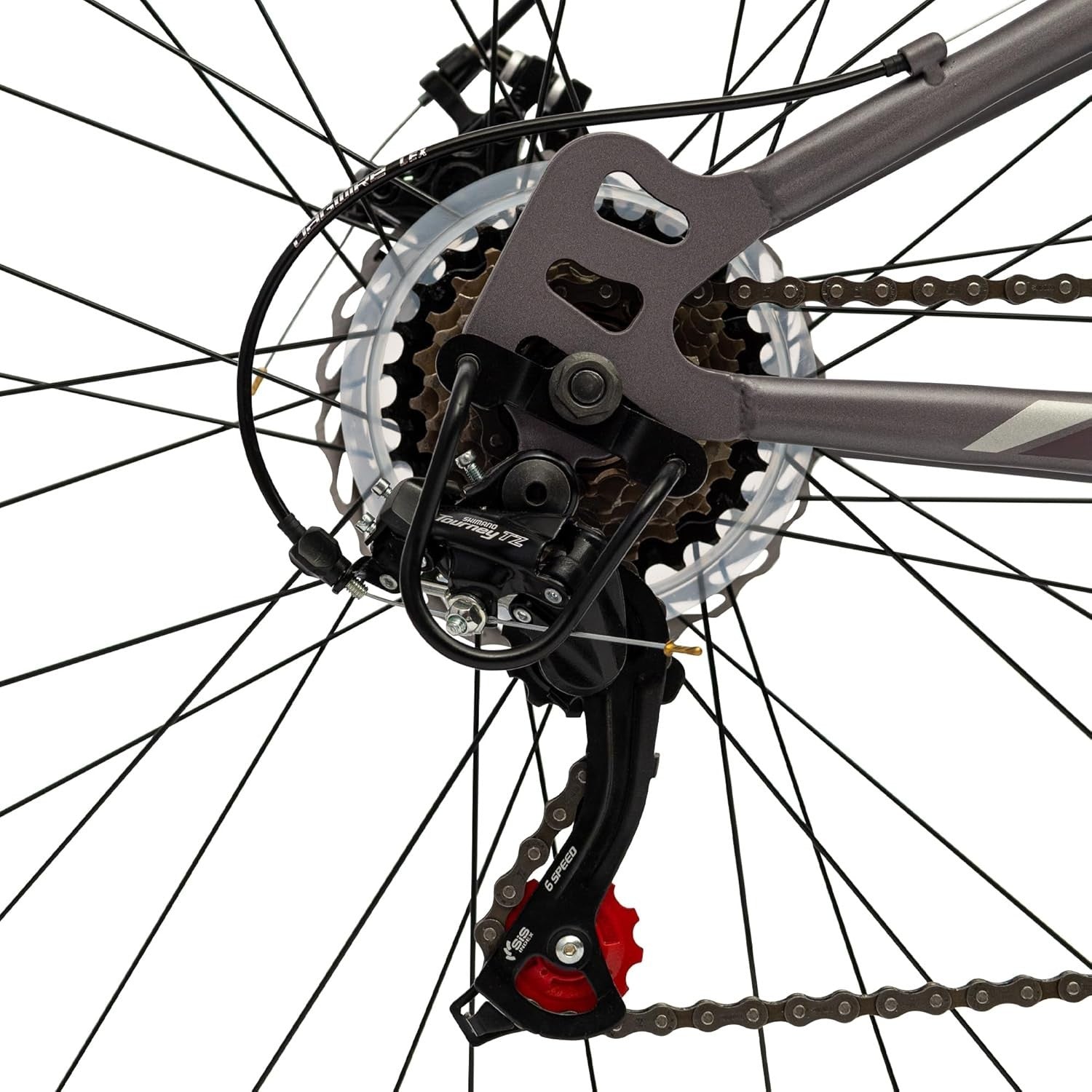 Full Suspension Mountain Bike 21-Speed Disc Brakes 27.5" Wheels Youth