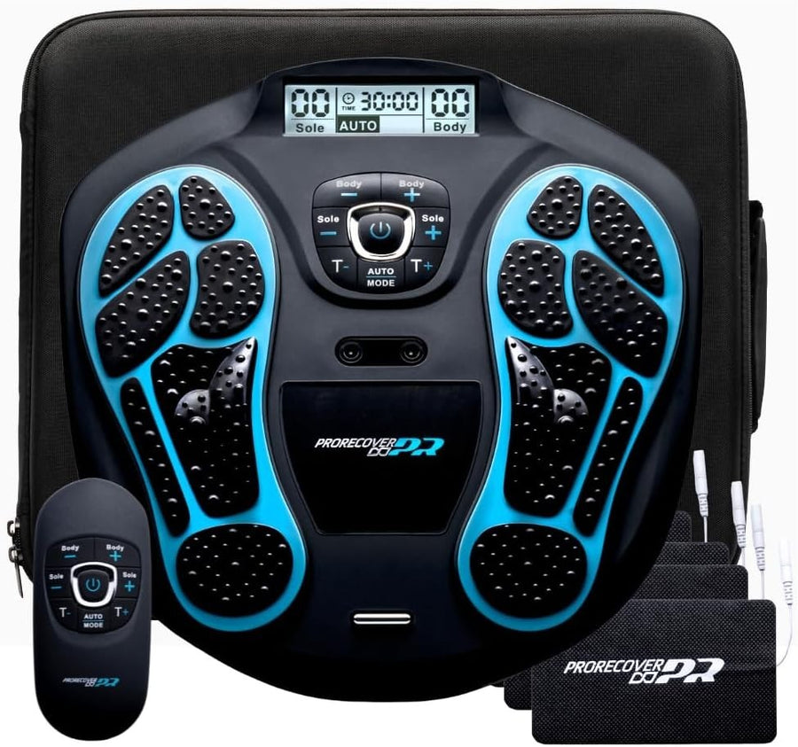 Foot Massager EMS TENS Circulation Booster Pain Relief Legs Recovery