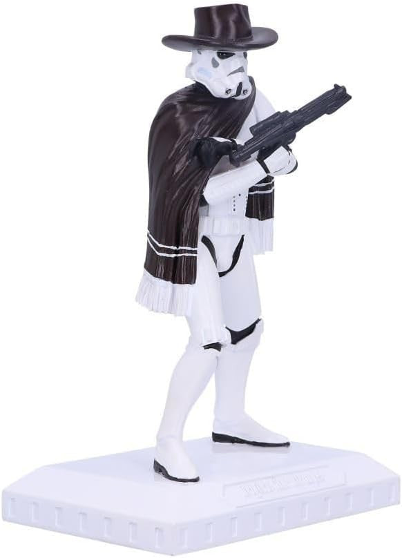 Cowboy Trooper Figurine 18cm Resin Western Style Collectible Home Decor Gift