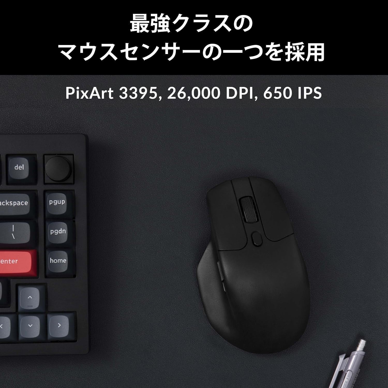 Wireless Ergonomic Mouse Dual Scroll Bluetooth USB Rechargeable 2.4G