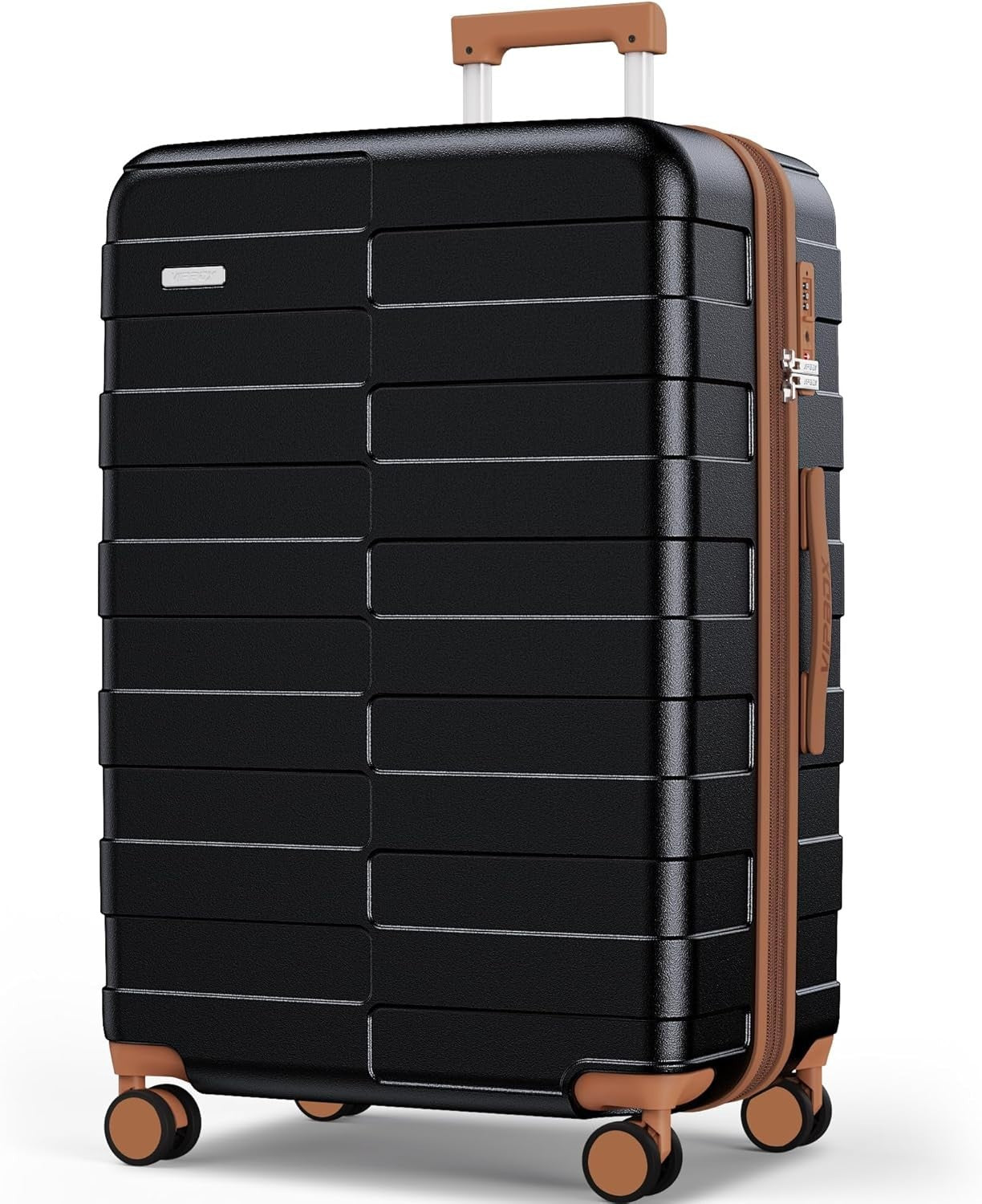 28 Inch Expandable Hard Shell Suitcase Lightweight PC Spinner TSA Lock