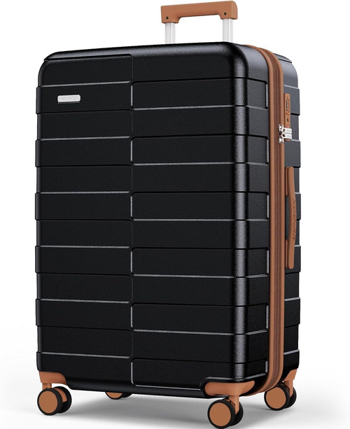 28 Inch Expandable Hard Shell Suitcase Lightweight PC Spinner TSA Lock