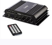 Lepy 168Plus 2.1 Channel Hi-Fi Stereo Amplifier Bluetooth USB AUX Remote