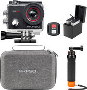 4K Action Camera Waterproof 40M WiFi Touchscreen Sports Cam Kit