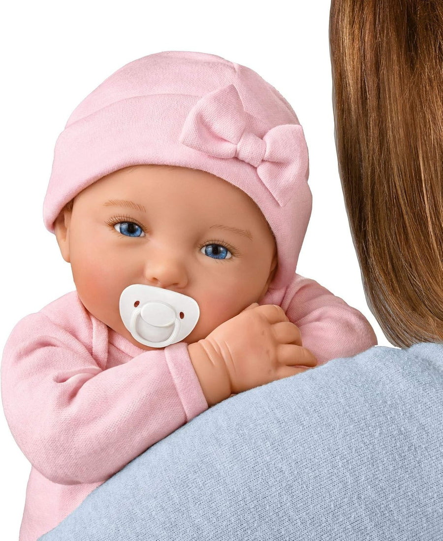 Half-Size Vinyl Baby Doll Pink Collectible No Batteries 14+