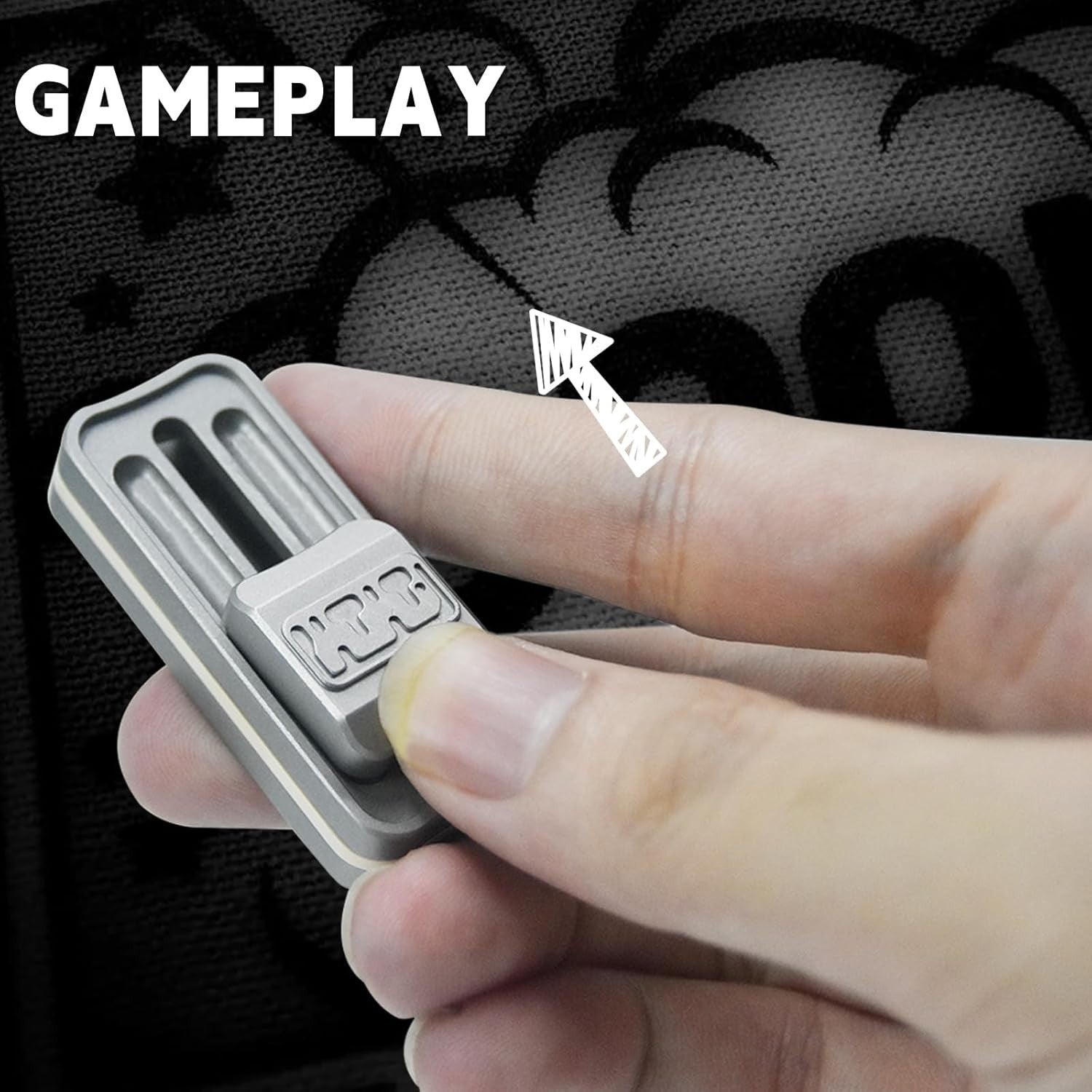 Mechanical Snake Fidget Slider Haptic Clicker Pocket EDC Stress Relief Toy