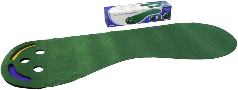 Indoor Golf Putting Green Mat Home Practice Trainer With Holes Turf