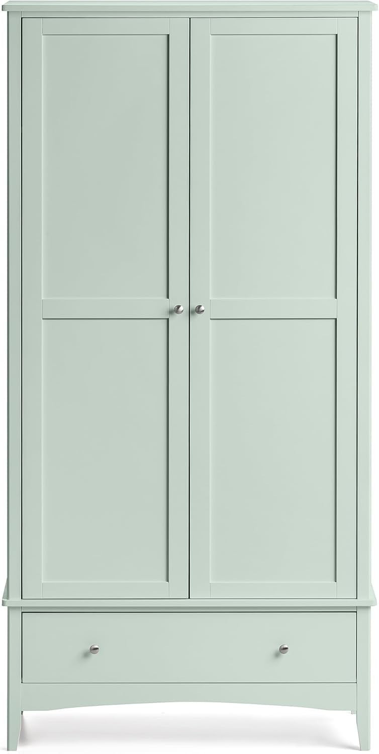 Double Wardrobe with Drawer | Soft Close Doors | Clothes Rail & Shelf Storage
