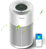 Smart HEPA Air Purifier Large Room 1524 Sq Ft Quiet WiFi Auto