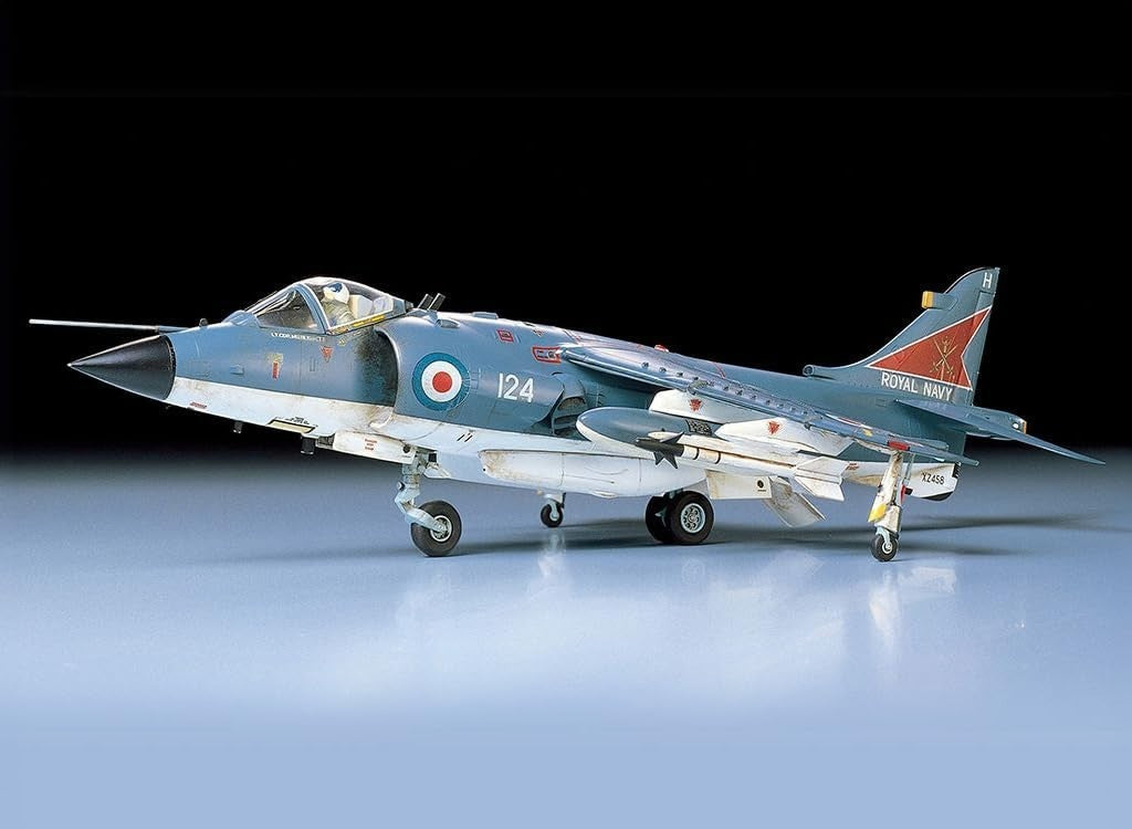 1:48 Scale Sea Harrier FRS1 Model Kit – Detailed Military Aircraft Assembly