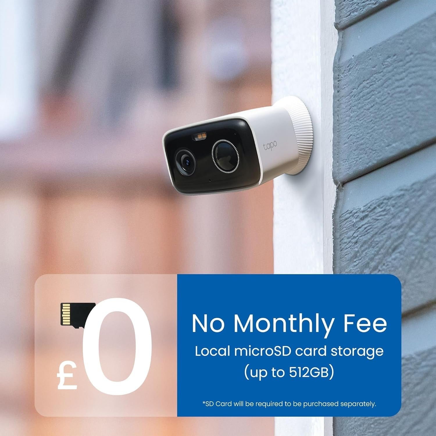 1080P Wireless Security Camera Outdoor 180 Day Battery AI Detection