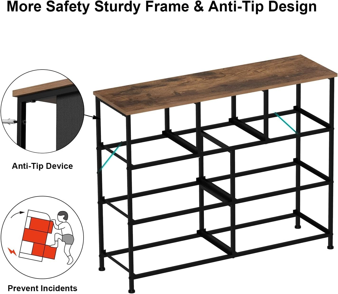 7 Drawer Chest Dresser Storage Organizer for Bedroom Kids Room Living Room