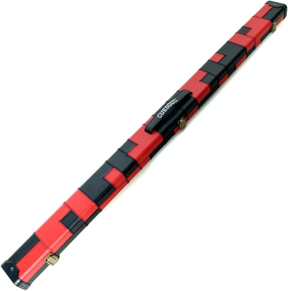 57" 3/4 Joint Snooker Cue 18oz 9.5mm Tip Extensions Hard Case