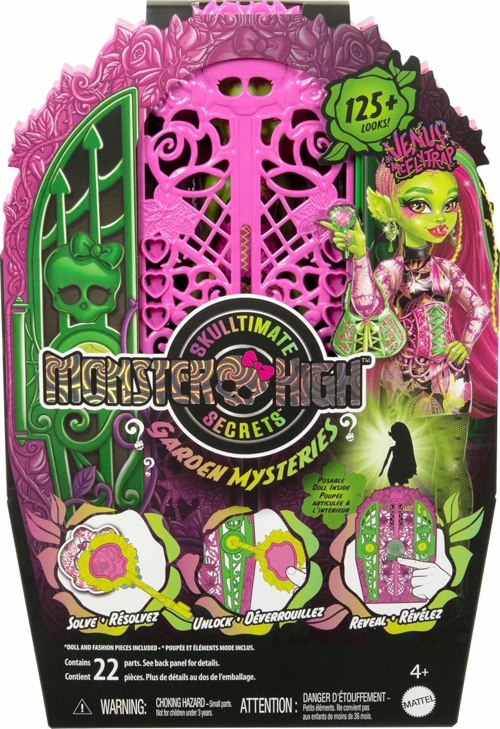 Mystery Reveal Fashion Doll Closet Set 19+ Surprises Garden Party