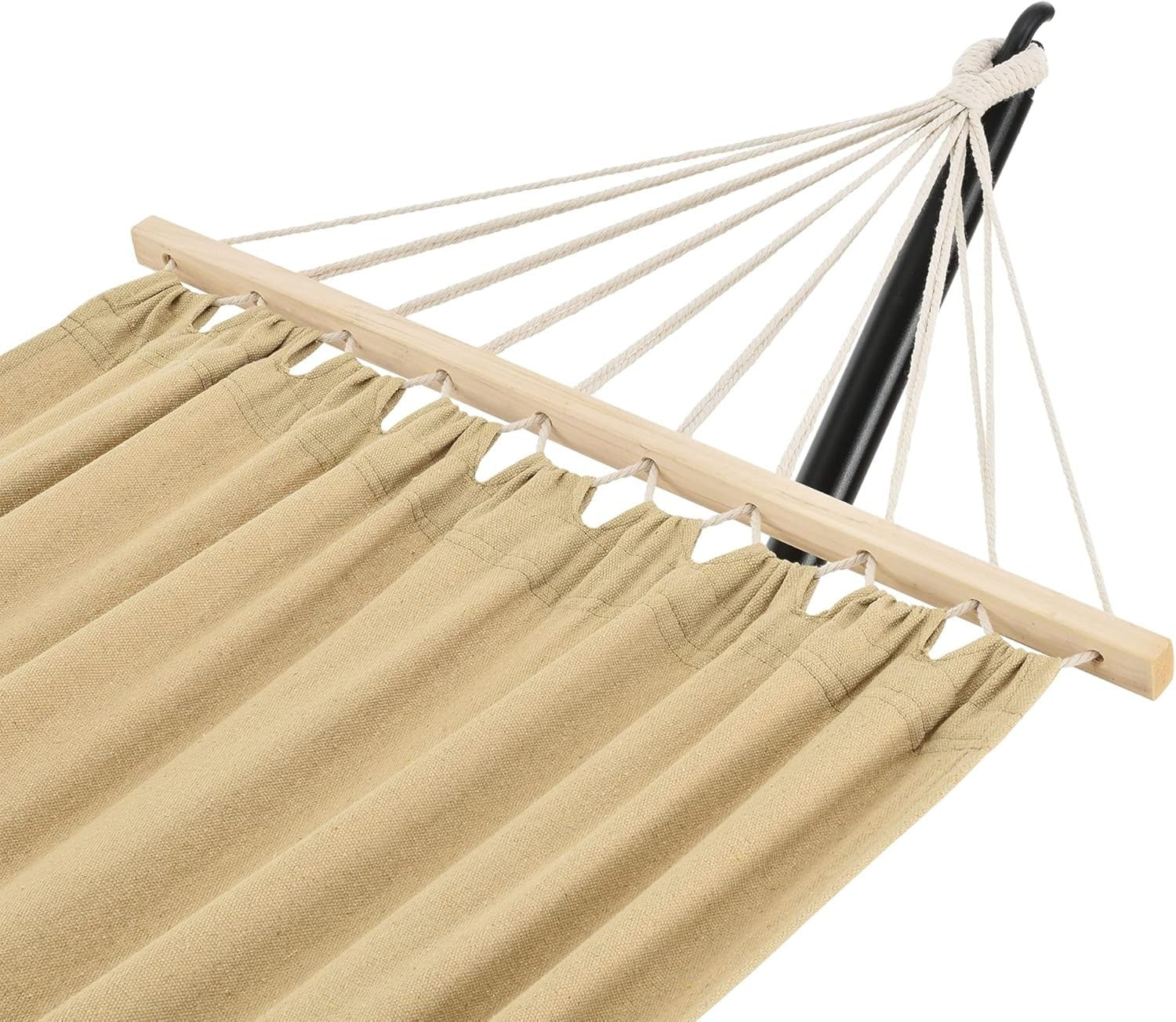 Luxury Hammock with Frame Indoor Outdoor Bed 200x100cm 120kg Heavy Duty Relax