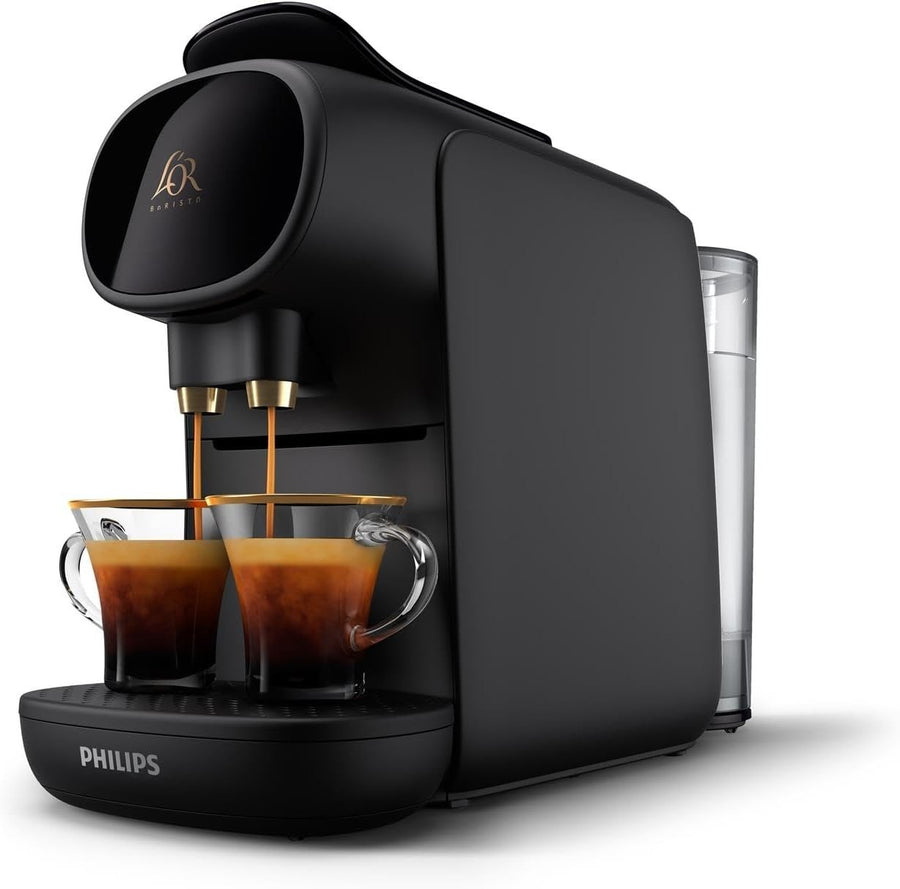 Premium Capsule Coffee Machine Dual Cup Barista Maker | Programmable Espresso