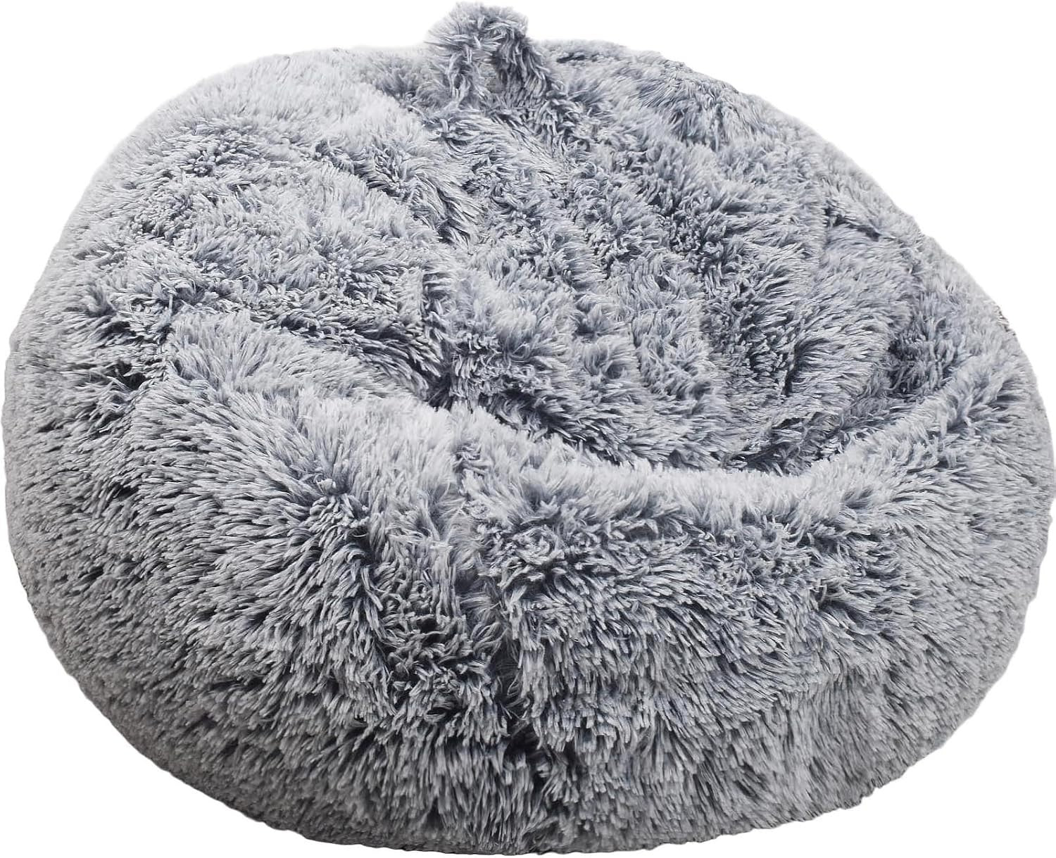 Ultra Soft Faux Fur Bean Bag Chair Cover Storage for Kids Teens Plush Toys