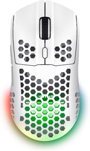 Ultralight Wireless Gaming Mouse 75g 80H RGB 4800 DPI White