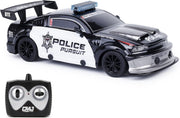 Road Rebel Police Pursuit RC Car 1:24 Scale 2.4GHz Racing Toy for Kids