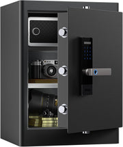 80L Biometric Fingerprint Safe Touch Screen Security Box