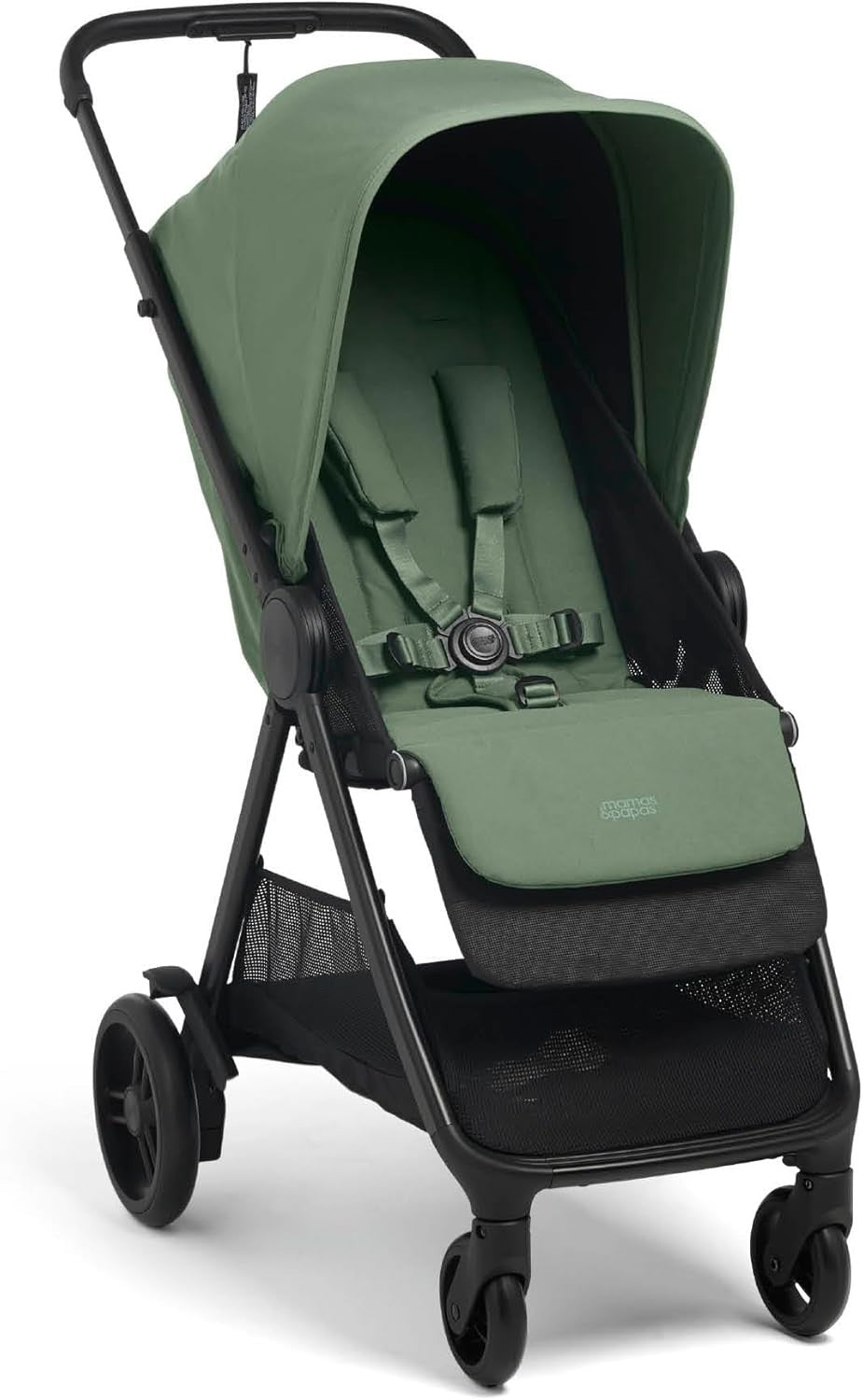 Compact Lie-Flat Travel Pushchair 22kg, Ultra Light 7kg, Slim Fold