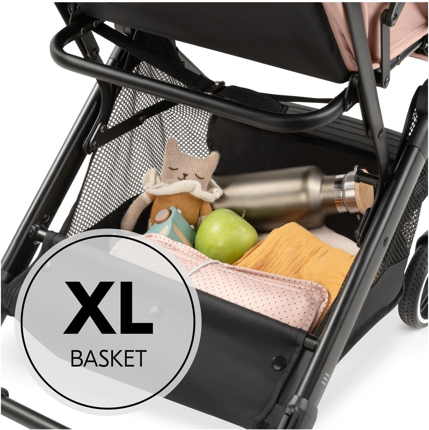 Lightweight Travel Pushchair Foldable Buggy Recline Birth-22kg UPF50+