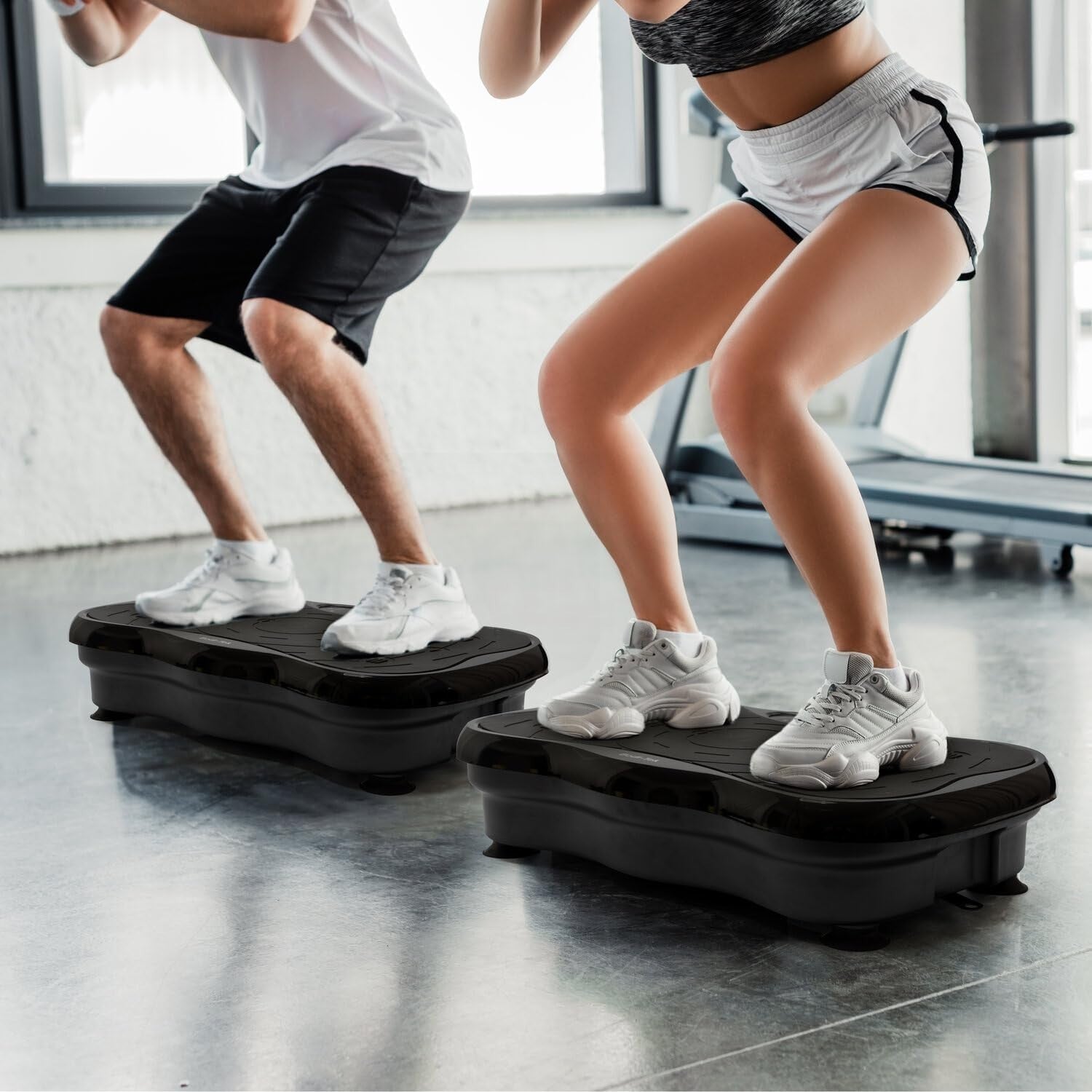 Compact Vibration Plate Fitness Trainer Full Body Workout 99 Speeds