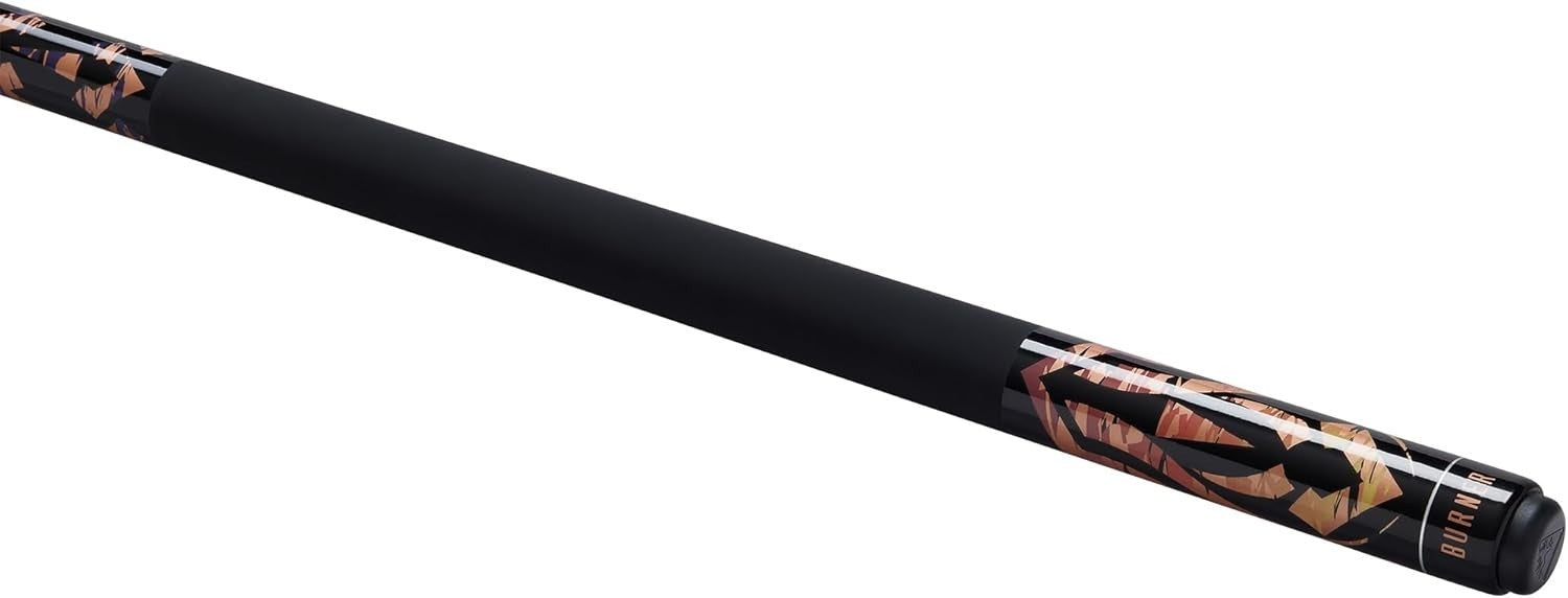 57" Pool Cue 10mm Tip Maple Shaft Ramin Butt 2-Piece Plastic Joint