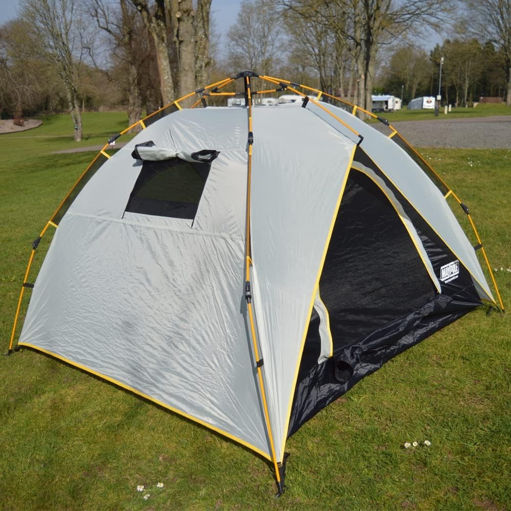 Maypole 2-Person Automatic Pop-Up Camping Tent Festival Lightweight