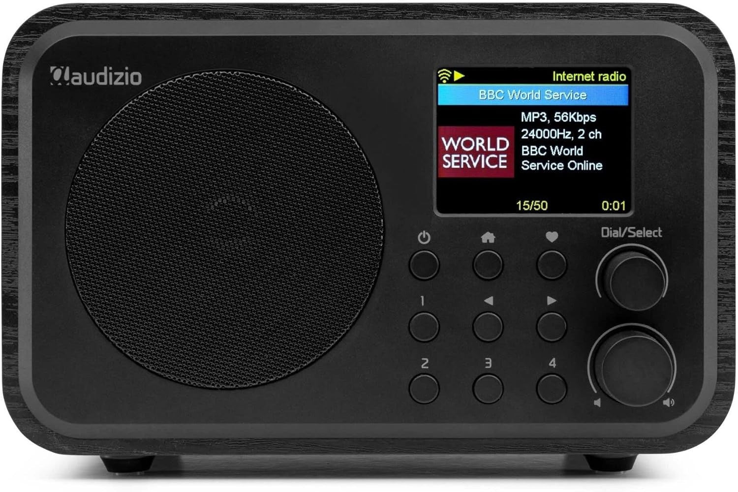 Portable DAB/DAB+ Internet Radio with Bluetooth, FM & Alarm Clock