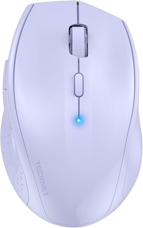 Silent Bluetooth Mouse 4800 DPI Ergonomic Cordless Laptop PC Office Travel