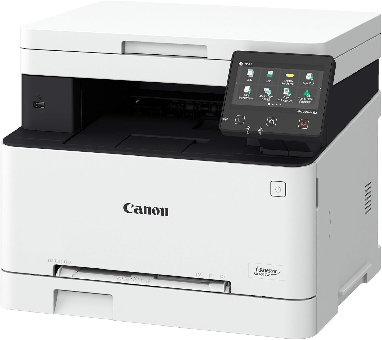A4 Colour Laser Multifunction Printer Touchscreen Wi-Fi USB