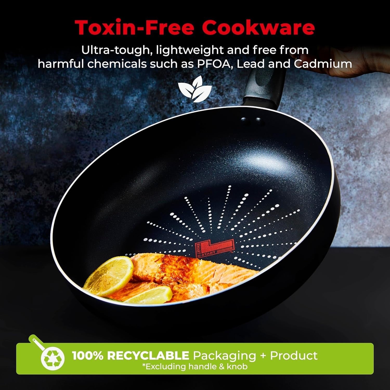 28cm SmartStart Multi-Pan with Lid, Non-Stick, Easy Clean, Oven Safe, PFOA-Free
